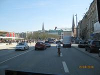 Zu Besuch in Hamburg - Wir unternehmen eine Stadtrundfahrt.