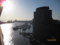 Zu Besuch in Hamburg - Blick von der Plaza der Elbphilharmonie