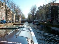 Grachtenfahrt in Amsterdam