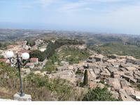 Gerace Blick auf Handwerkerdorf