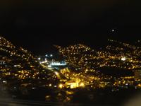 Espetada - Abendessen in Funchal mit nächtlichem Blick auf die Stadt