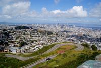 Blick von Twin Peaks auf San Francisco