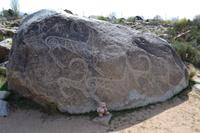 Kirgisistan - Petroglyphen am Issyk-Kul-See