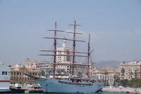 Schiff, Málaga, Hafen