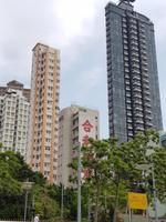 Hochhäusersilos in Hongkong