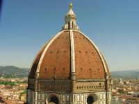 Firenze - Blick auf die Kuppel von Brunelleschi