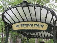 Metroeingang auf Montmartre