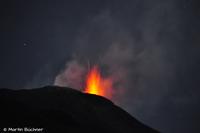 Eruption des Stromboli - Sciara del Fuoco - Feuerrutsche 