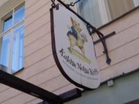 Wir aßen im kleinen Ferkelchen in Tallin