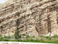 Bishapur Reliefs in der Tankg-e Choqan-Schlucht