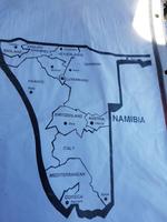 Namibia, Karte von barbara