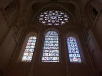 023. Chartes - Kirchenfenster mit besonderem Blauton