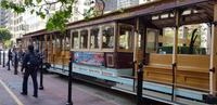Cable Car Fahrt durch San Francisco 