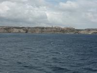 Blick nach Bonifacio