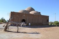 Turkmenistan - Mausoleum in der Ruinenstadt Merw