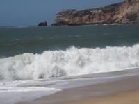 Nazare - am Strand