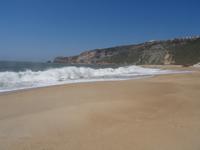 Nazare - am Strand