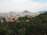 Blick auf Athen von der Akropolis