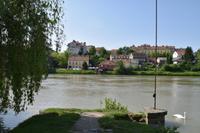 005 Maribor, Drauufer bei der alten Brücke