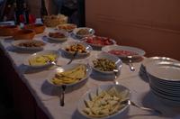 Mittagessen in der Milchwirtschaft