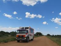 in Namibia auf Tour