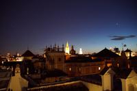Abend über Sevilla