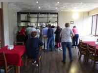 Sturm auf´s Frühstückbuffet