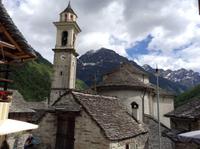 die Kirche von Sonogno