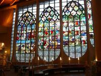 Rouen, Fenster der Eglise Ste.-Jeanne d'Arc