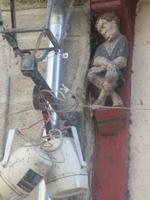 Quimper, Detail an einem Haus