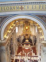 Petersdom oder die Basilika Sankt Peter im Vatikan in Rom (24)