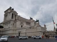 Der Monumento Nazionale a Vittorio Emanuele II Nationaldenkmal in Rom (2)
