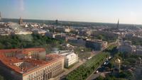 Riga, Blick vom Radisson Blu Hotel , 26. Stock 