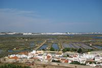 Blick vom Castro Marim auf Spanien