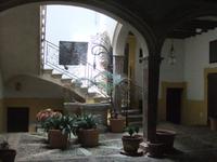 Blick in einen Innenhof