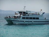 Fahrt mit dem Katamaran