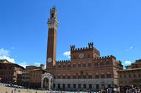 Siena - Piazza del Campo und Rathaus
