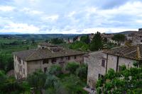 San Gimignano - Blick von der Stadtmauer