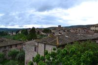 San Gimignano - Blick von der Stadtmauer