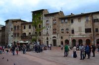 San Gimignano - An der Piazza della Zisterna