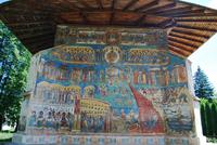 Kloster in Rumänien - Voronet - Darstellung des Jüngsten Gerichts 