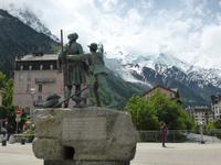 Chamonix - Blick zum Mont Blanc