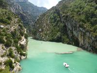 See von St. Croix - Ausgang der Verdonschlucht