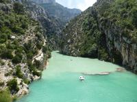 See von St. Croix - Ausgang der Verdonschlucht