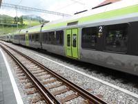 Viergleisabschnitt Chateaux d´Oex