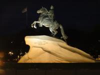 Lichterfahrt, Denkmal Peter der Große