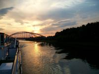 Abendstimmung an Bord