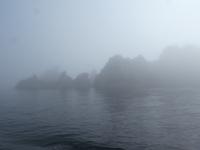 Nebelige Sicht in Sark