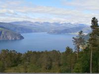 Fahrt übers Utvikfjell