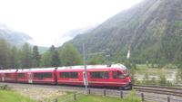 Bernina-Express, Fahrt von Pontresina nach Tirano